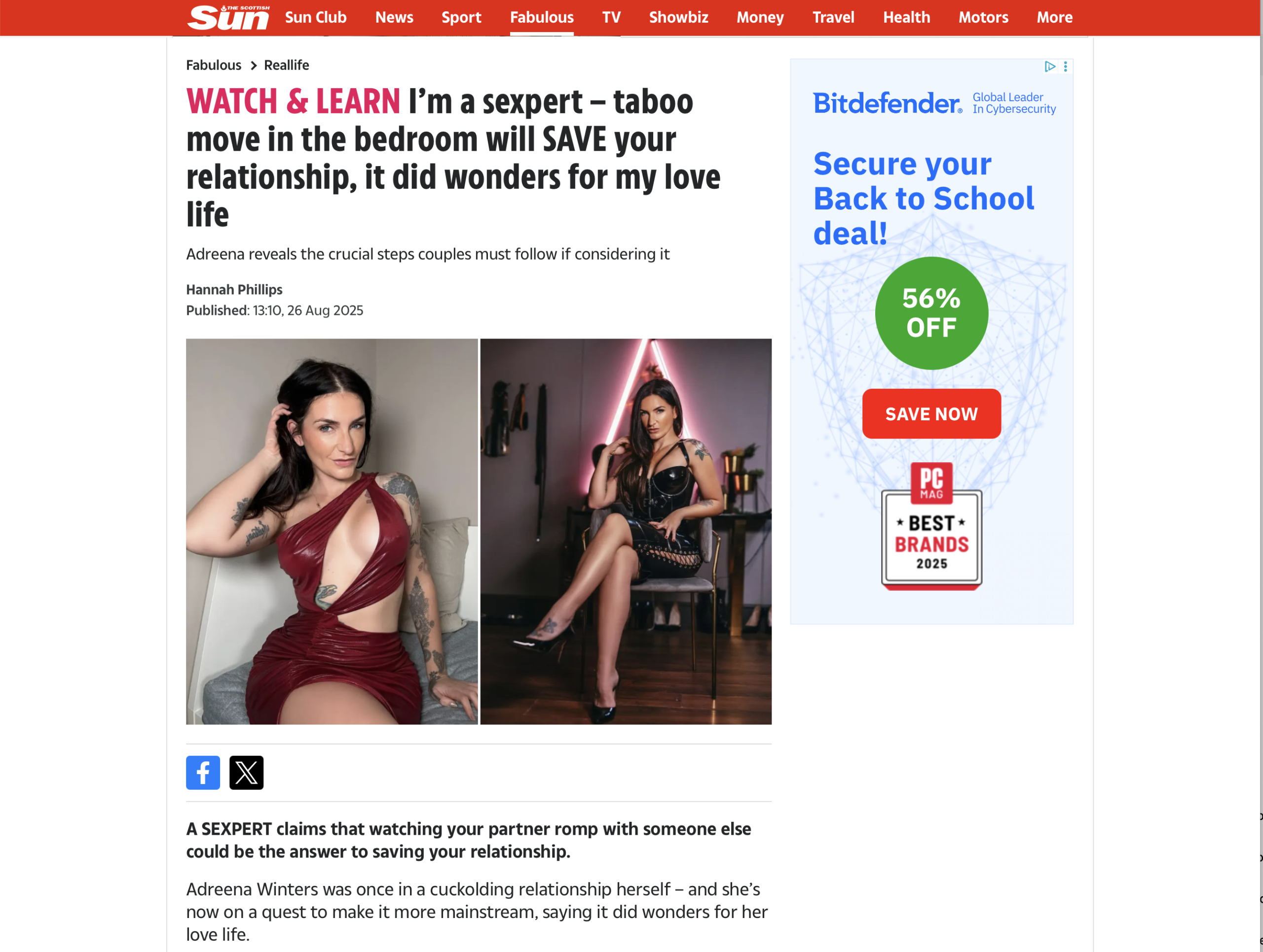 Scottish Sun Press Coverage