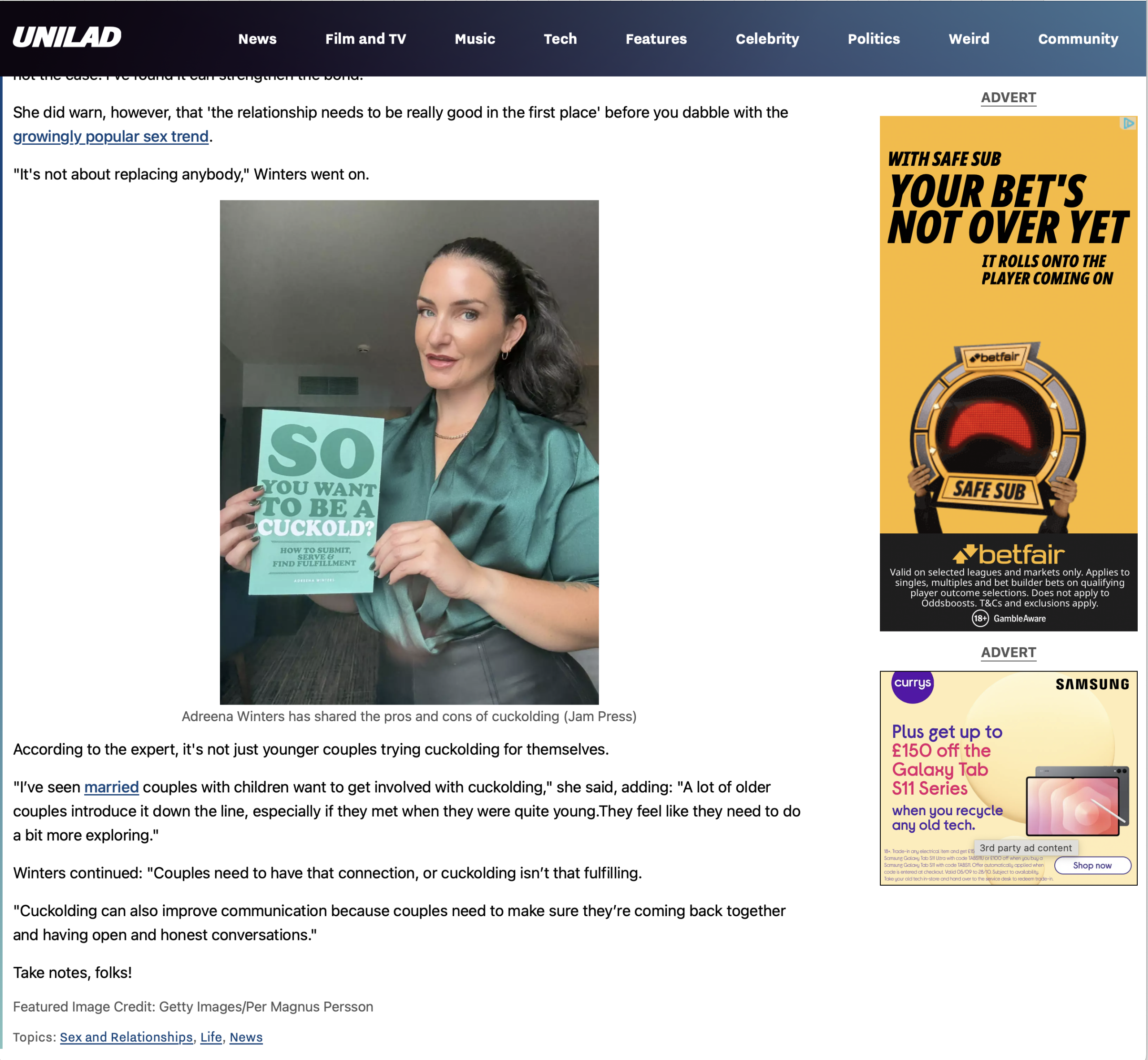 UNILAD Press Coverage